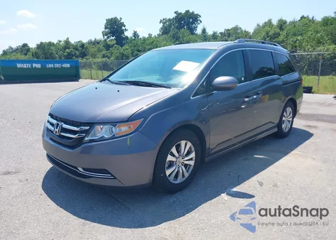 2016 Honda Odyssey Ex z USA, uszkodzony, nr VIN 5FNRL5H40GB125997